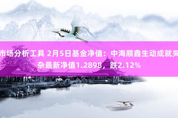 市场分析工具 2月5日基金净值：中海顺鑫生动成就夹杂最新净值1.2898，跌2.12%