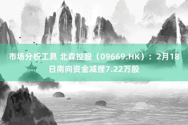 市场分析工具 北森控股（09669.HK）：2月18日南向资金减捏7.22万股